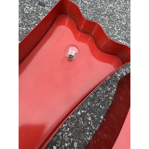 Marquee Letter "M" Decorative Sign Red Light Up Metal Home Decor Party - Picture 8 of 12